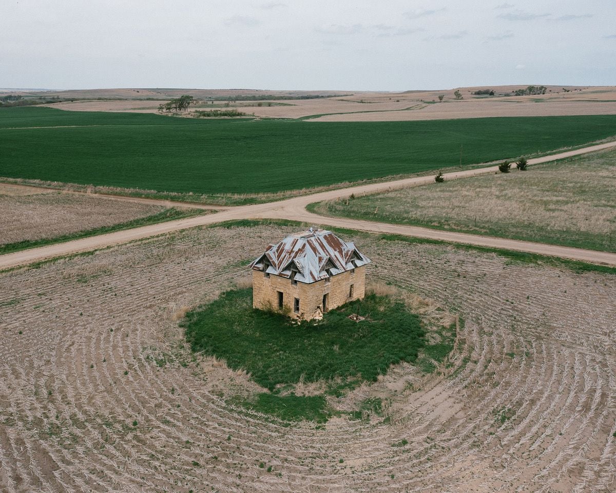 Abandoned American home captured by photographer Brendon Burton for his new 