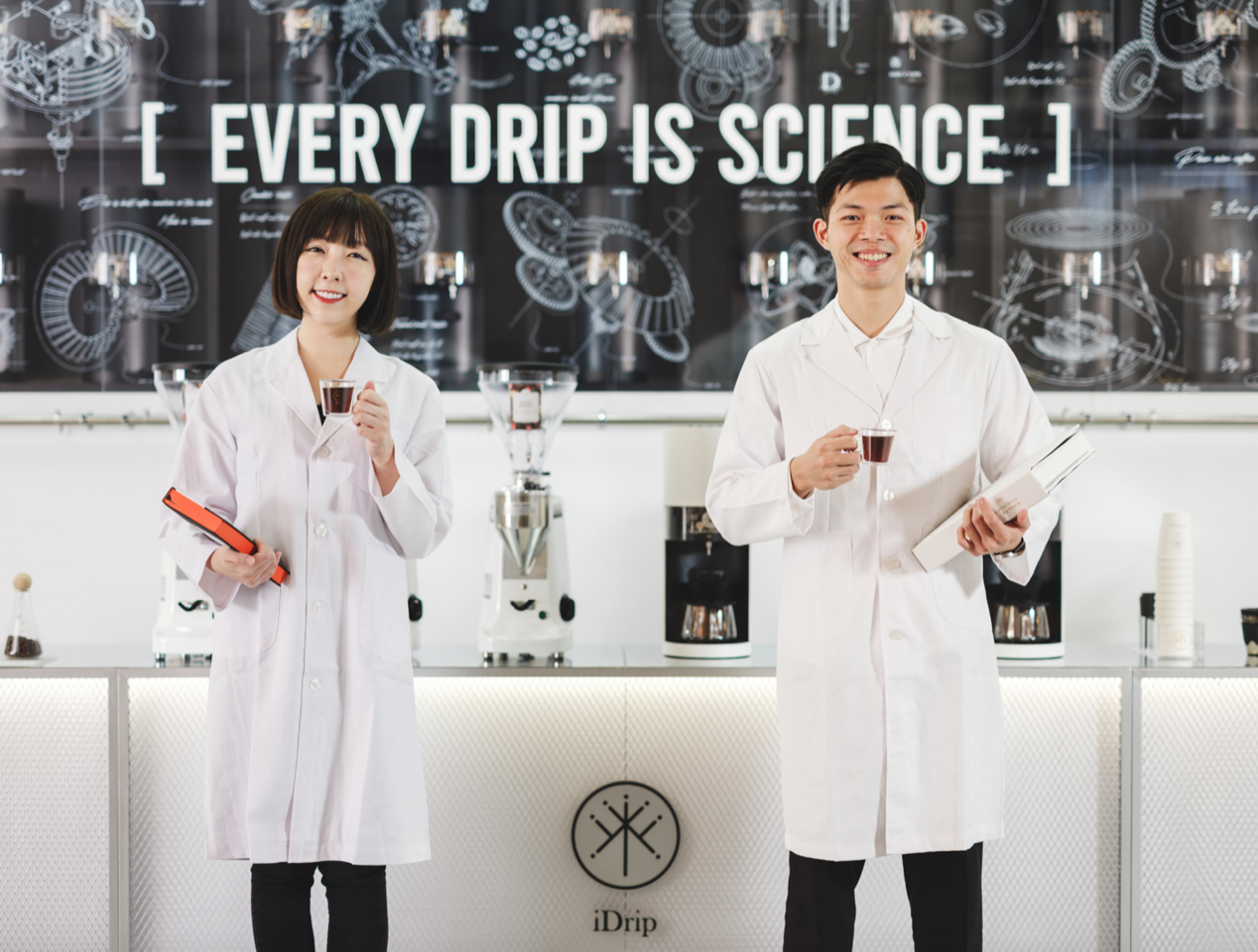 iDrip and 3+2's Smart Pour-Over Coffeemaker Exhibition Space in Taiwan