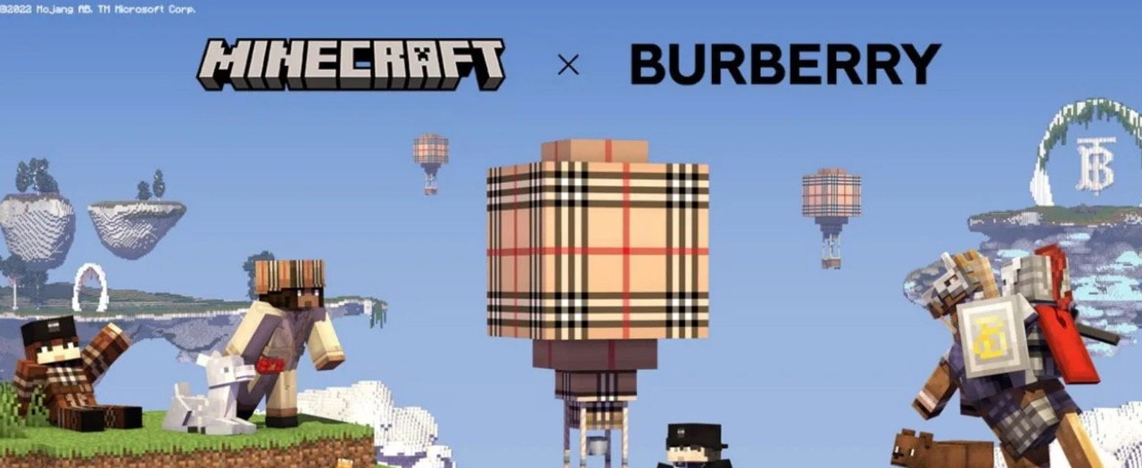 Burberry Debuts Digital Clothing Collection for Minecraft