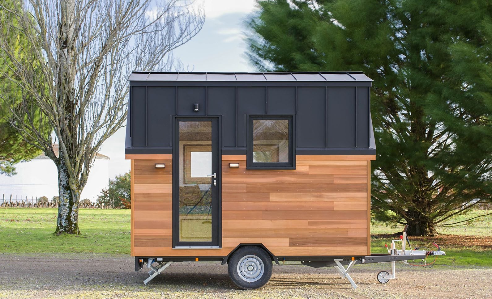 The ultra-tiny, refreshingly contemporary Nano Tiny House. Designed by Baluchon. 