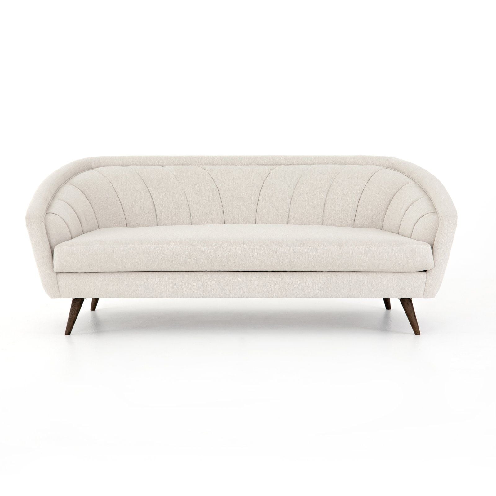 The simple, elegant Daphne sofa featured in Magnolia's new fall furniture collection. 