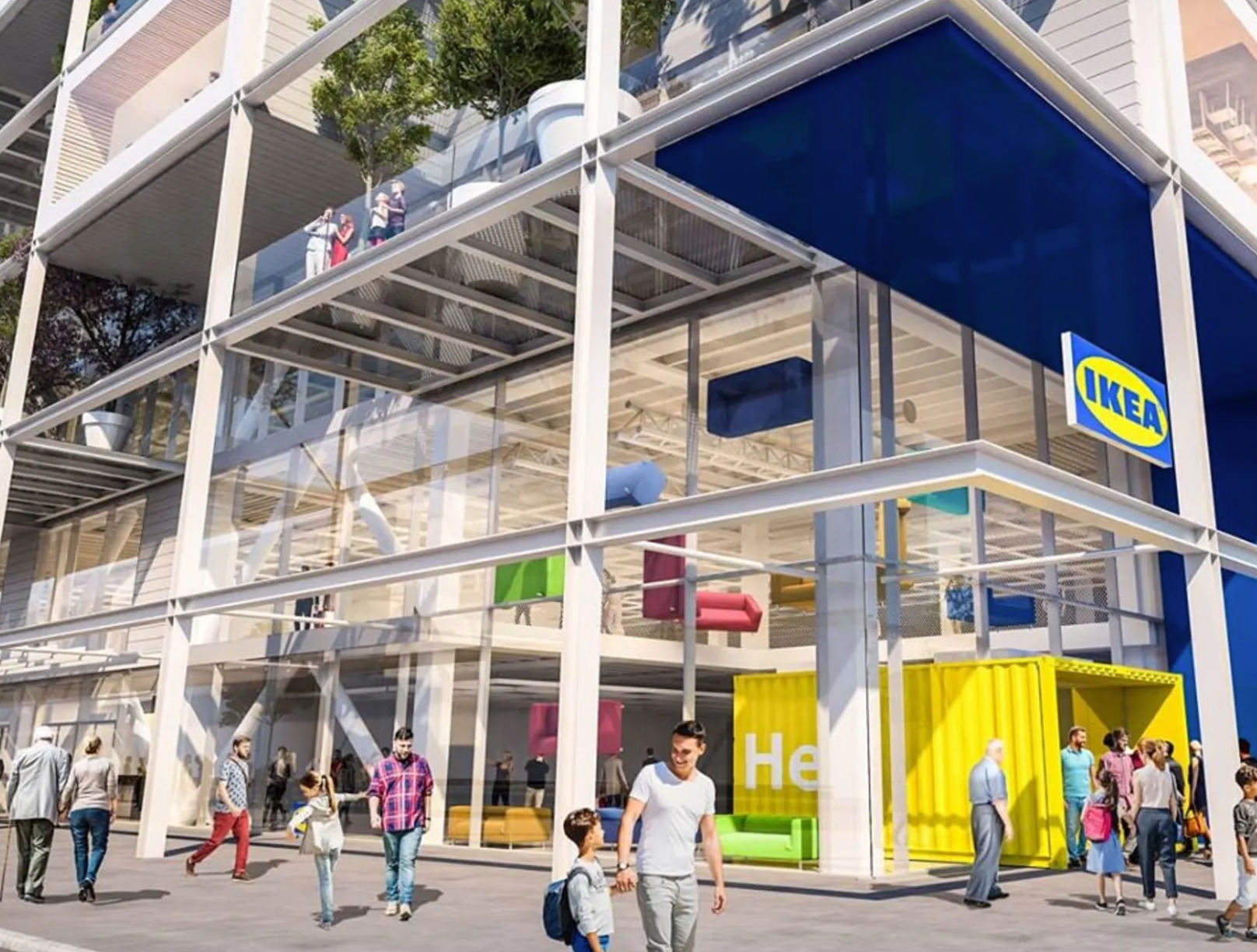 IKEA's new Vienna location will not only be retail store, but an urban hub. 