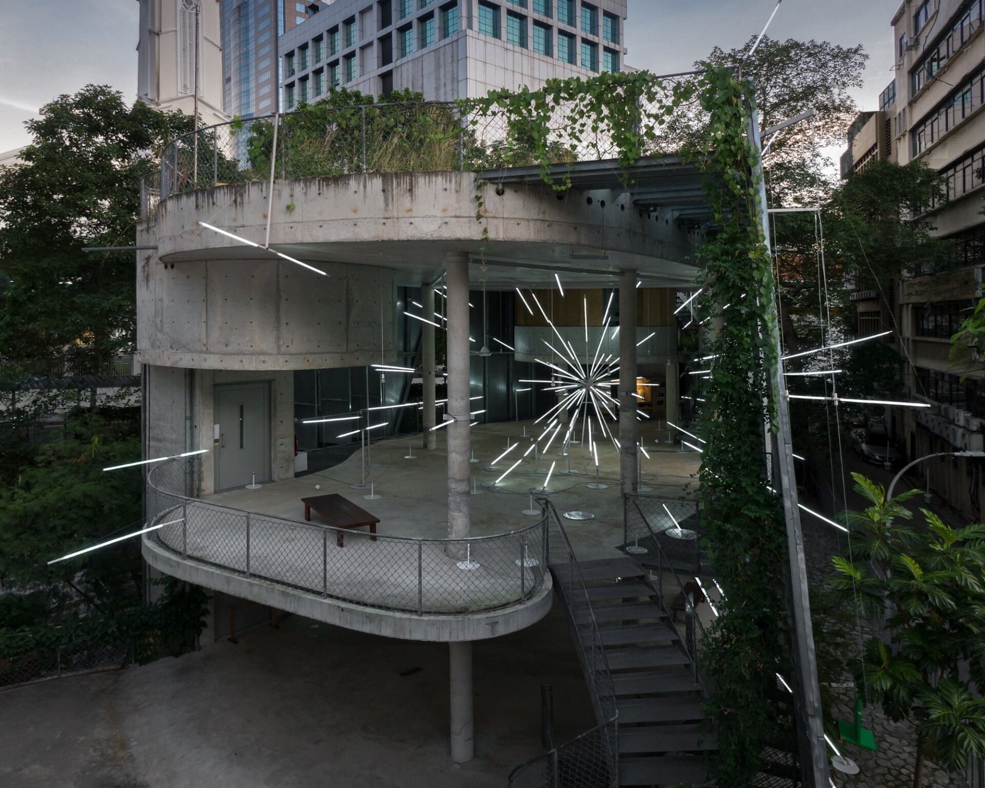Daytime view of Jun Ong's 