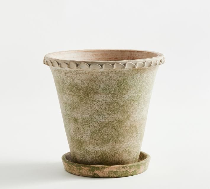 Ancient Greek-style Provence Planter from Pottery Barn.