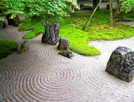 Concrete Zen Garden Sink Waters Plants, What To Plant In A Zen Garden