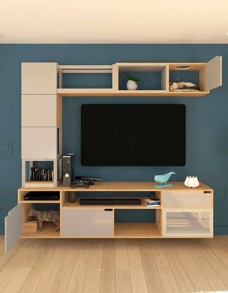 CatLife: Human Furniture That Felines Love, Too | Designs & Ideas on Dornob