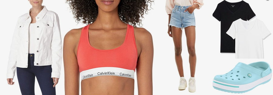Select pieces of women's clothing on sale for Amazon Prime Day 2022.