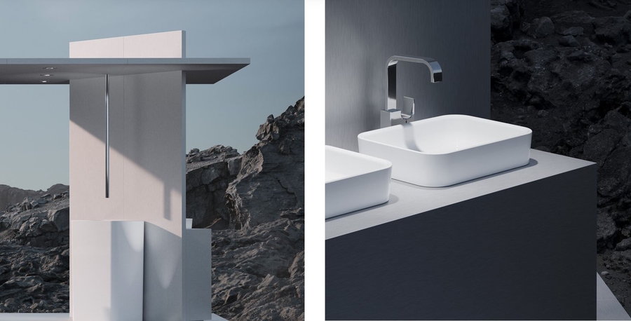 A closer look at the luxury bathroom fixtures featured in BettePlaces' 