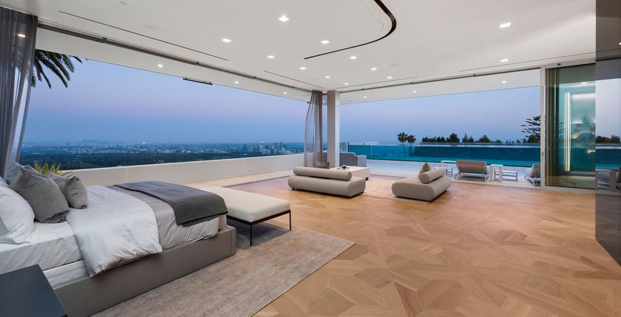 5,500-square-foot master bedroom inside LA's 