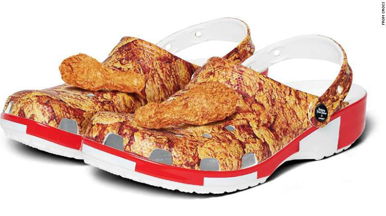 A very strange, very real collaboration between KFC and Crocs.