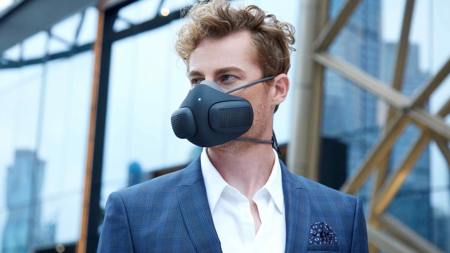 The high-tech ATMOBLUE face mask brings increased comfort and performance to the standard N95 design. 