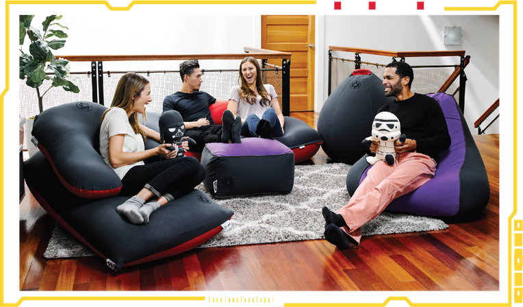Empire Beanbags featured in Yogibo's new Star Wars-inspired furniture collection