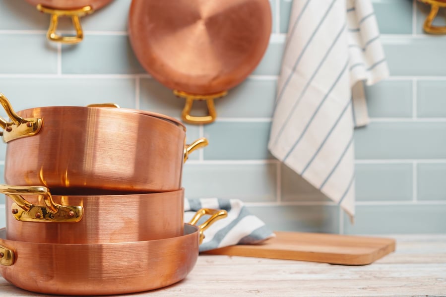 Copper has been proven to kill harmful pathogens quicker than other surfaces.