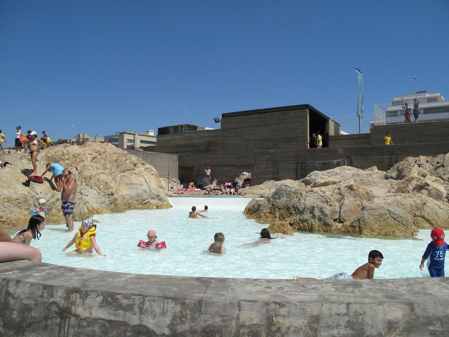 The unreal swimming pools in Leça, Álvaro Siza, Portugal – just one of 13 feats of architectural modernism to be awarded a 