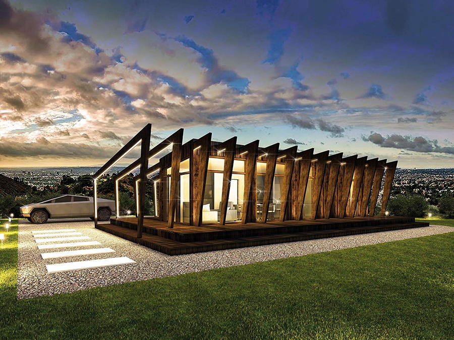 A stunning Prefabricated Modular House from Cliff. 