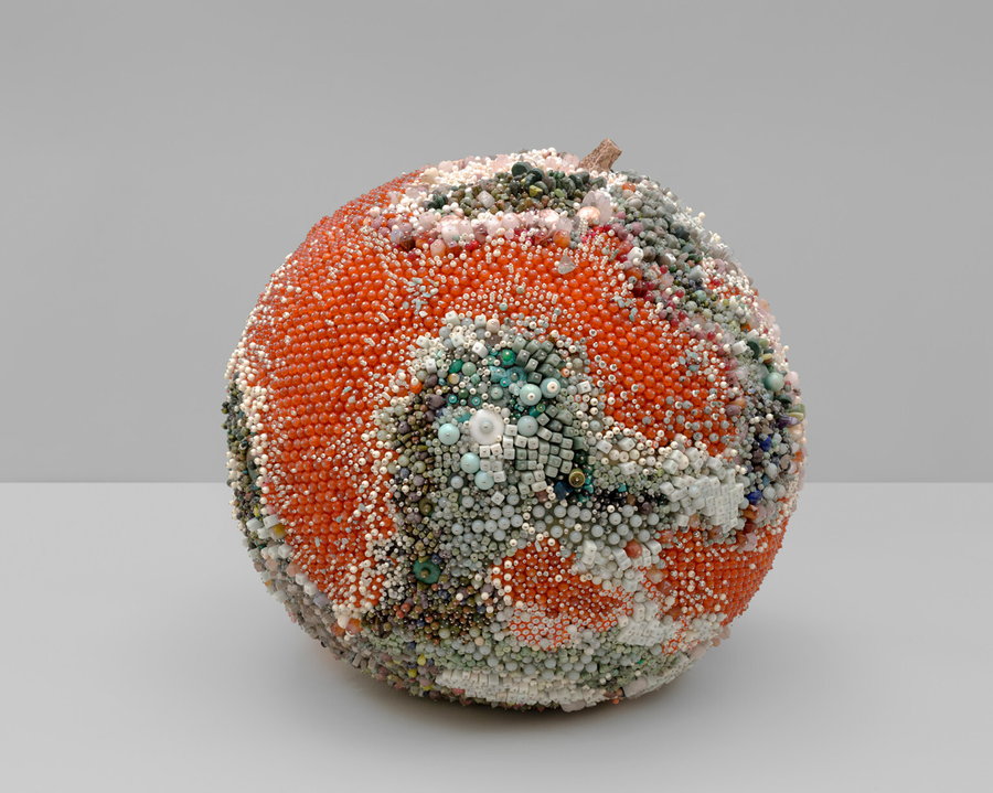 Artist Kathleen Ryan's dazzling jewel art, which often takes the form of decaying fruit