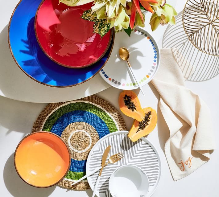BADG Entertaining Collection featured in Pottery Barn's new collaboration with the Black Artists + Designers Guild
