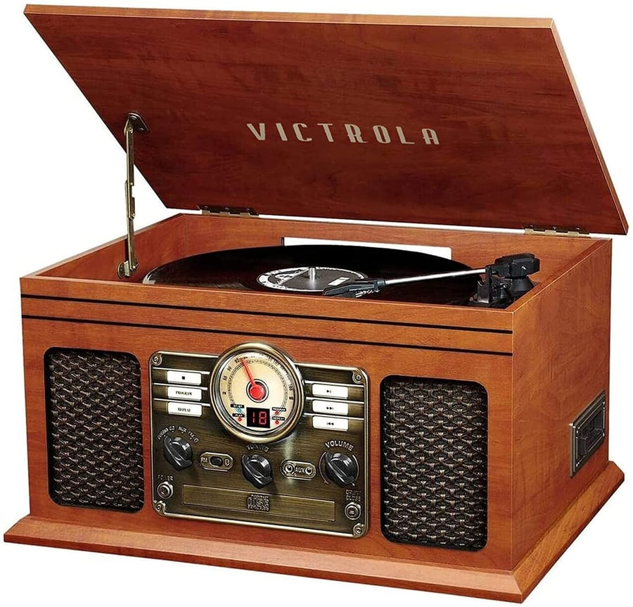 Victrola Bluetooth Record Player and Multimedia Center