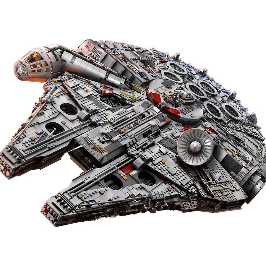 LEGO Millennium Falcon from the Star Wars films.