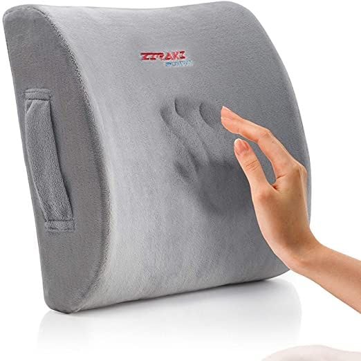 Memory-Foam Lumbar Support Pillow