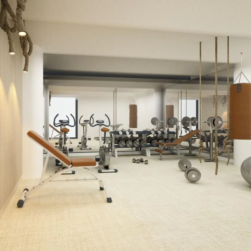 The  Private Training Gym inside THE WELL 