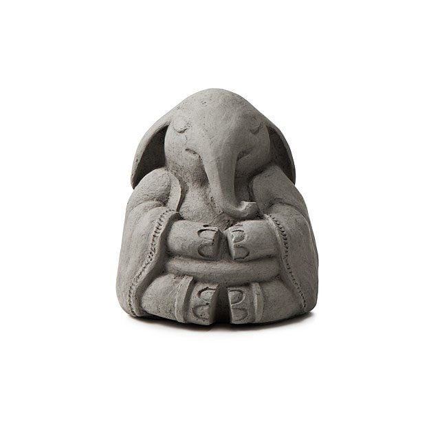 Get mom this meditating elephant statue to fill her gardening time with calm and serenity. 