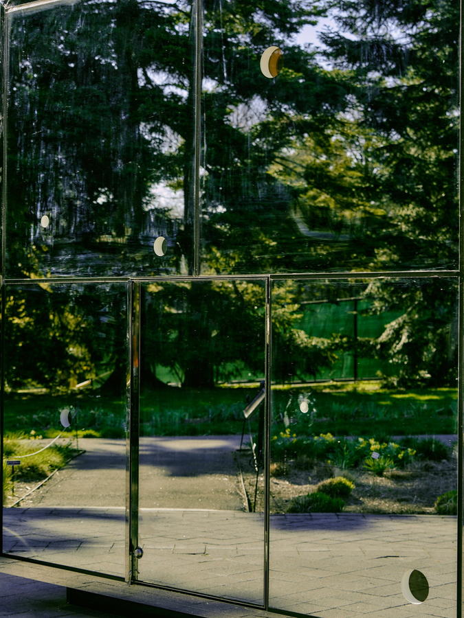 Infinity Mirrors installation by Yayoi Kasuma at the New York Botanical Garden