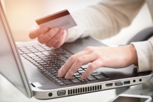 paying with credit card online
