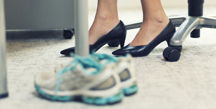 9 Ways to Work on Your Fitness at Work / Fitness