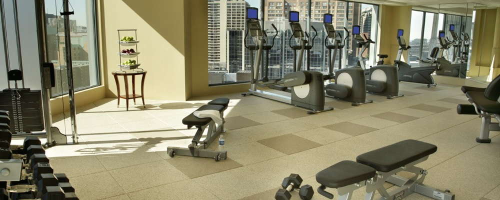 Located on the 18th floor, our work out facilities provide superior views of the city while working out. Enjoy a chilled towel at the end of your workout to relax and unwind