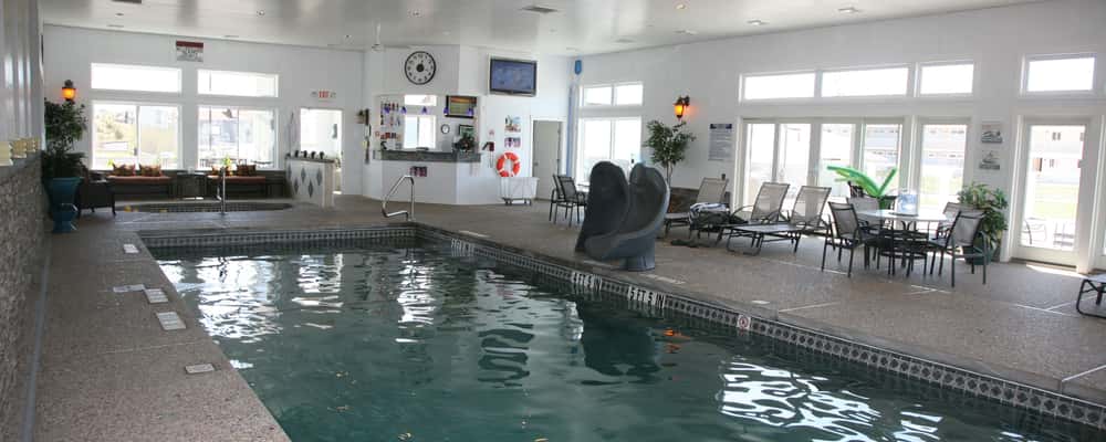 Indoor Heated Pool, Hot Tub, Sauna, Steam Room, Weight Room and more!