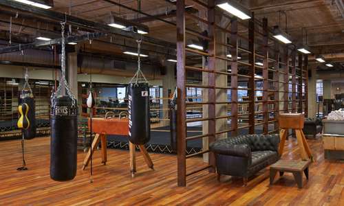 Soho House Chicago 17,000 sq ft gymnasium Soho House Chicago 17,000 sq ft gymnasium
