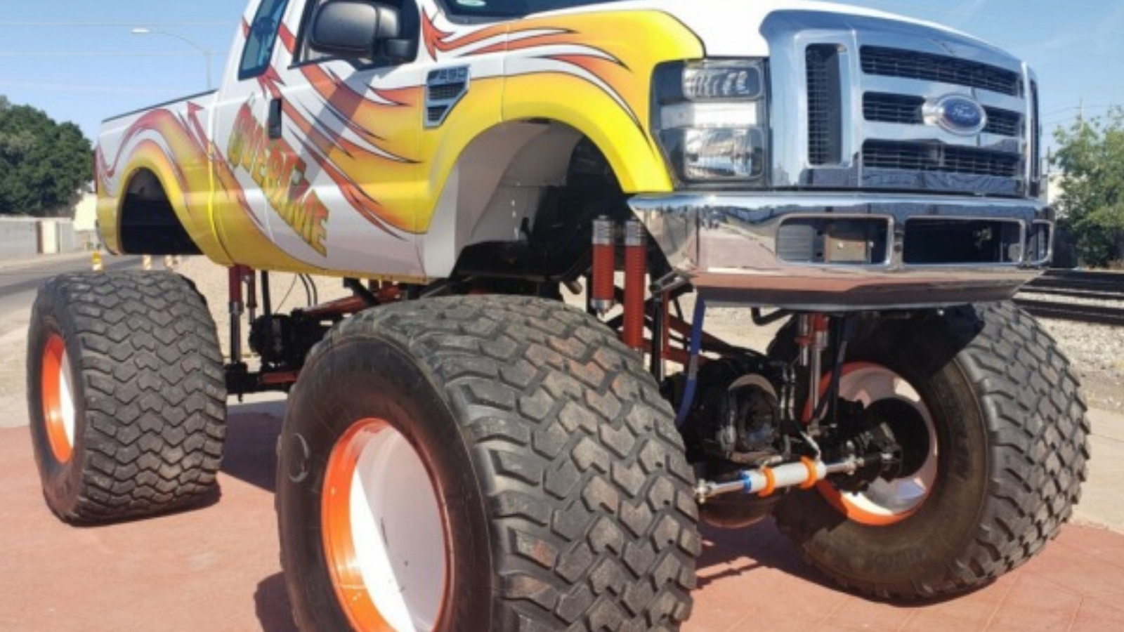 Ford F 250 Monster Truck Is The Key To Your Childhood Dreams