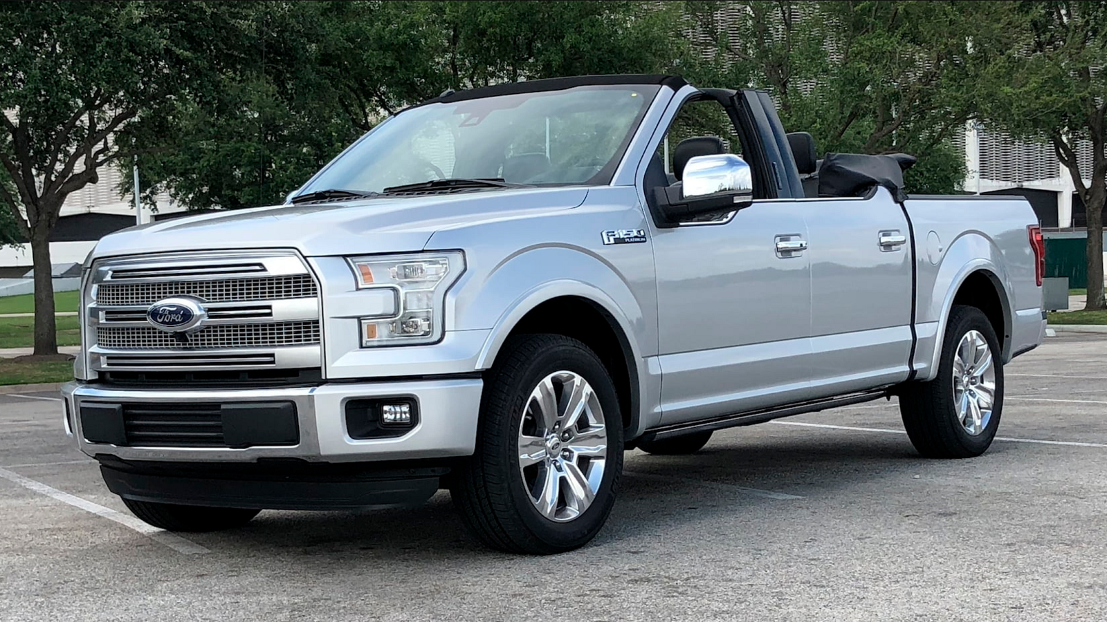 Daily Slideshow 2016 F150 Convertible Offers Up Open Air Hauling Fordtrucks