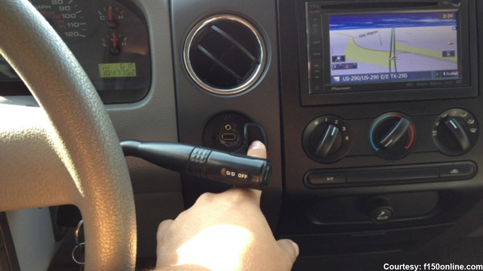 F150 coin holder store phone mount