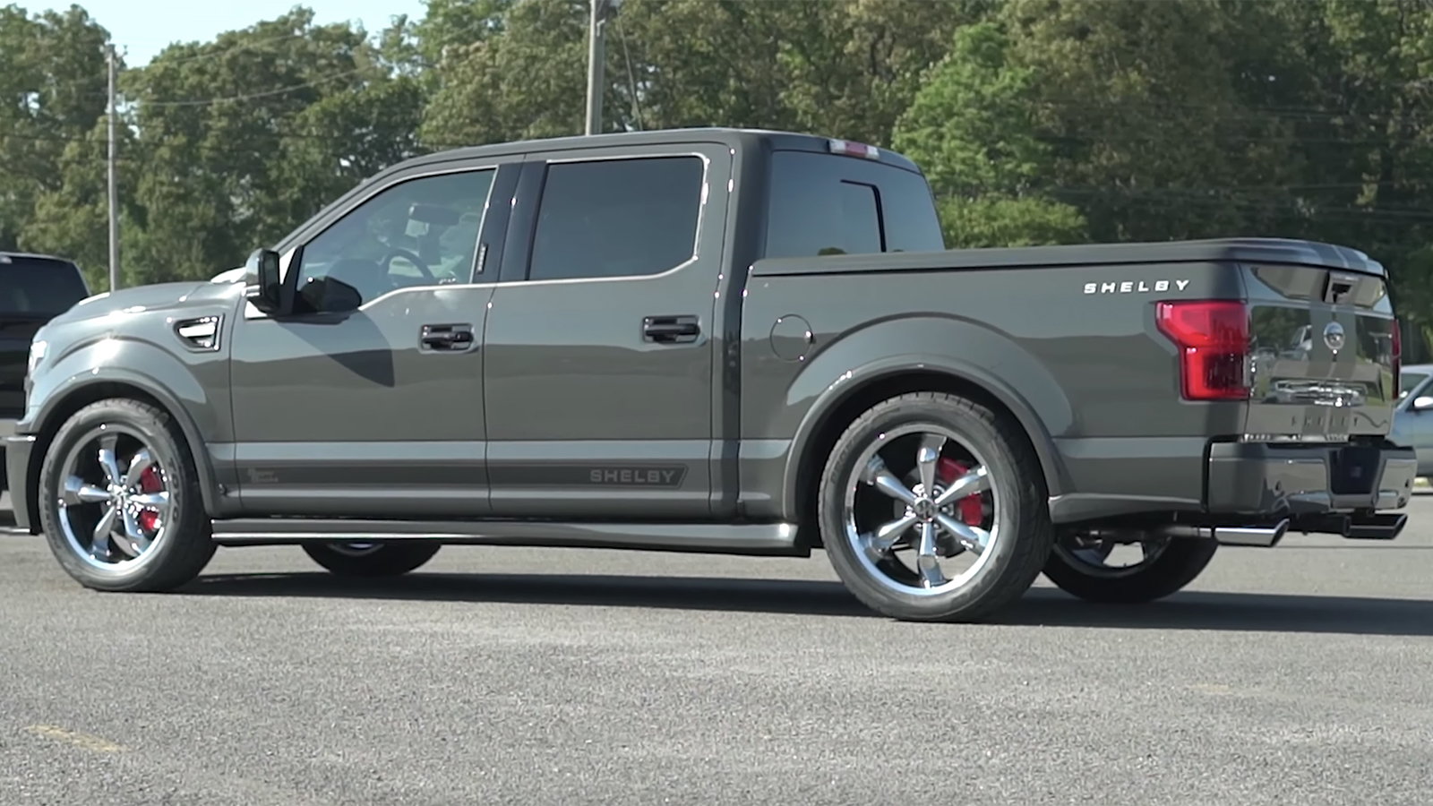 Ford F150 Super Snake with Chrome Rims
