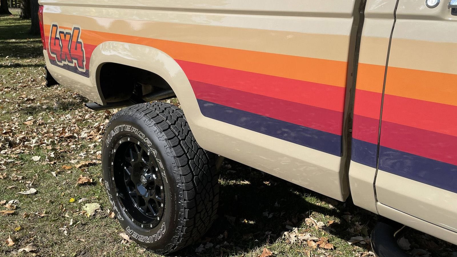 Ranger Sundown Stripes for Retired NASCAR Driver Fordtrucks