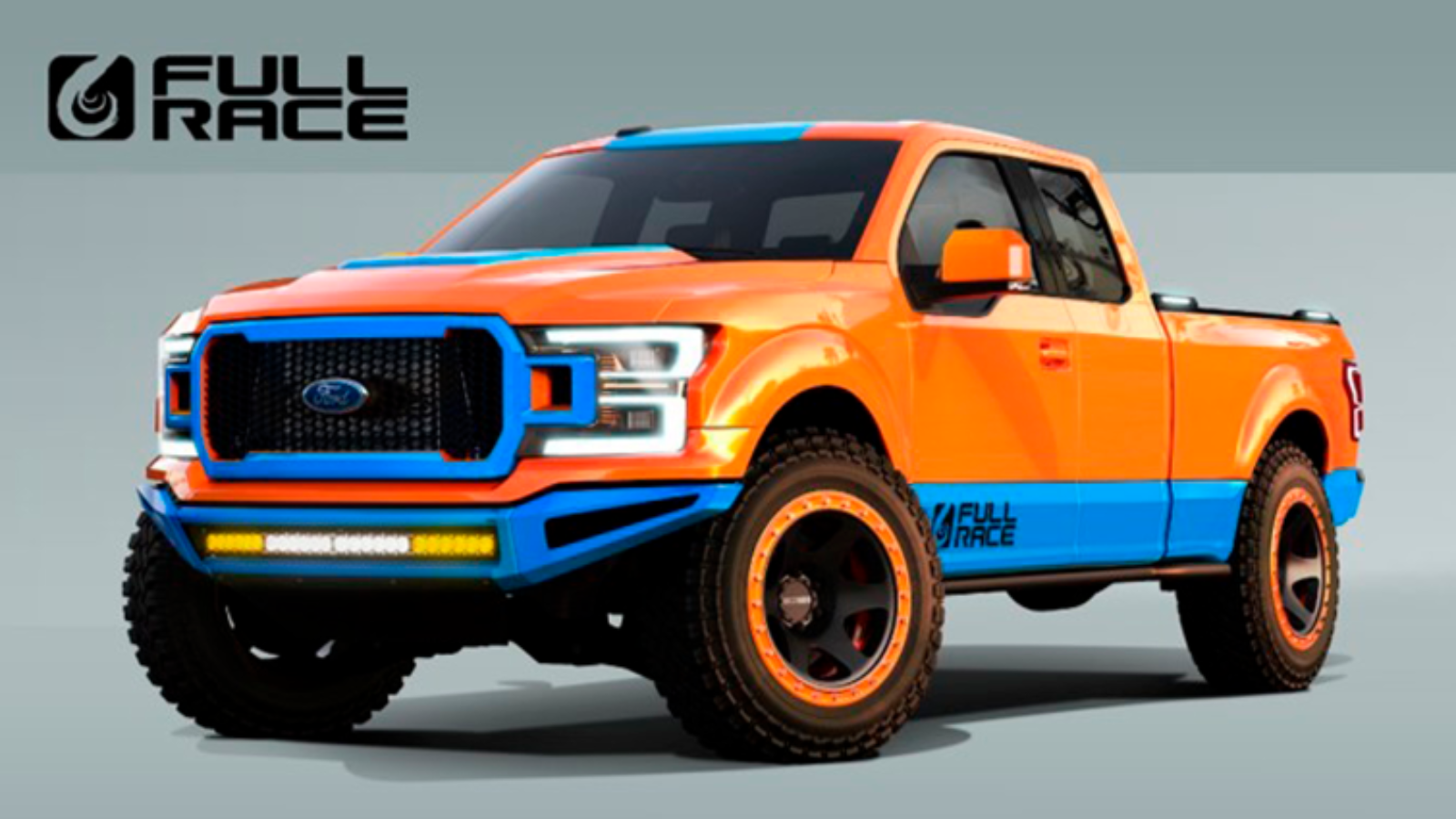 gulf racing truck