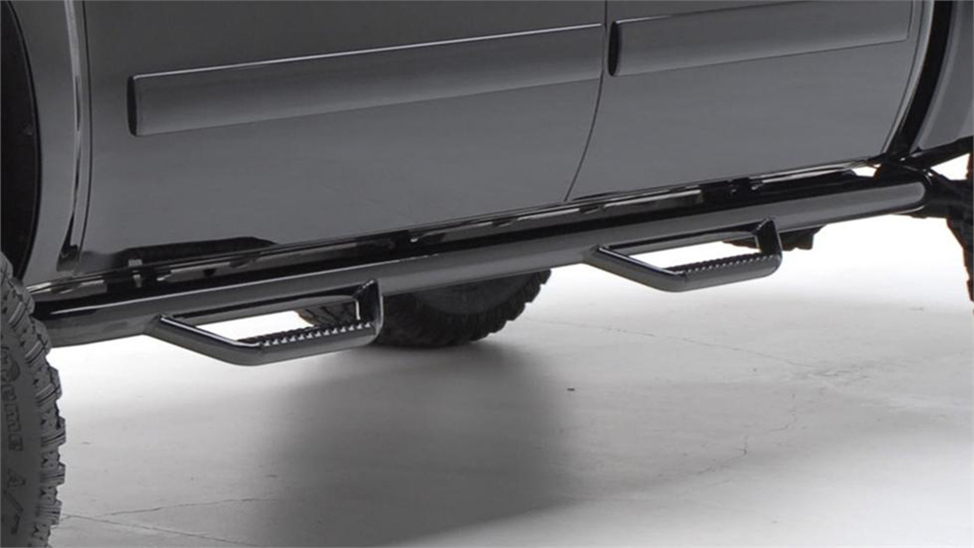 FOR 09-14 FORD F150 EXT/SUPER CAB 5" BLACK OVAL SIDE STEP NERF BAR RUNNING BOARD 