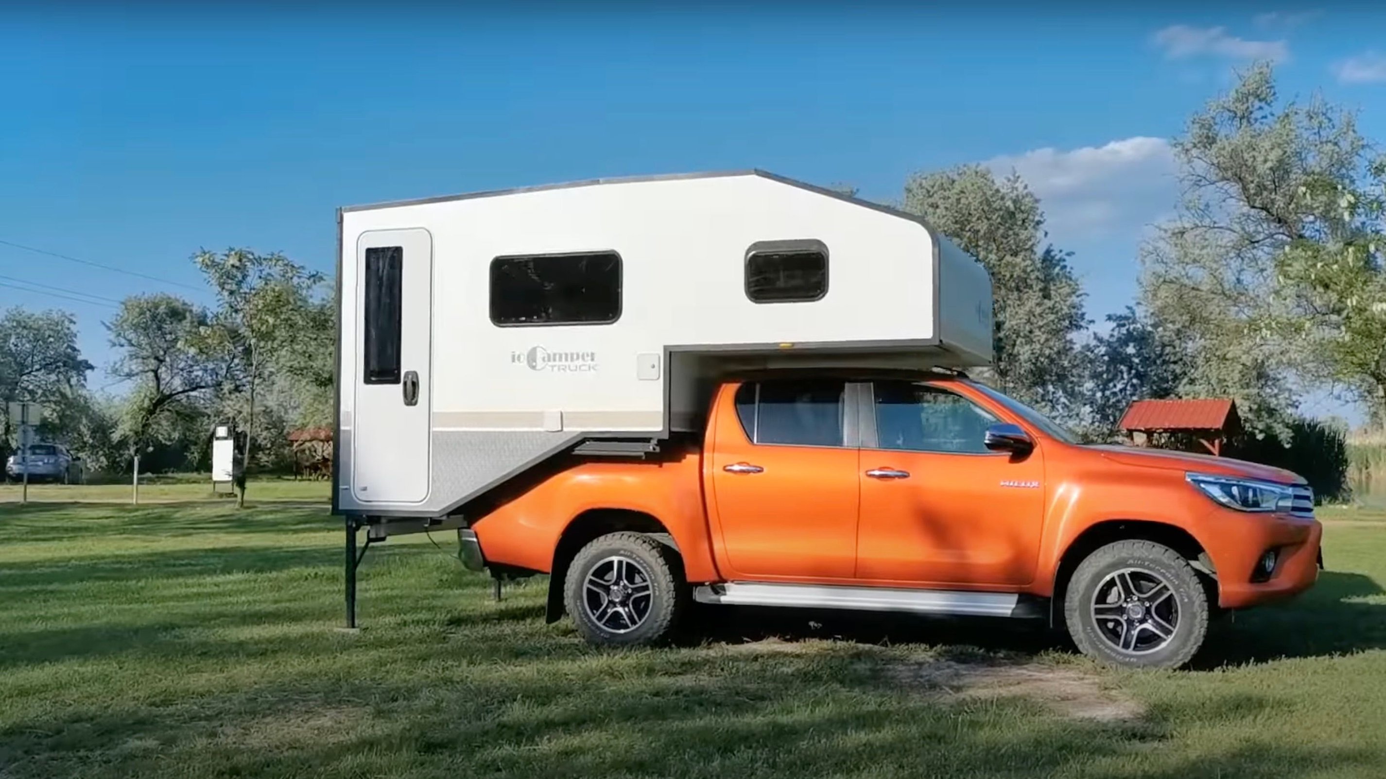 Amazing BedMounted Camper Transforms Into Much Larger Space Fordtrucks