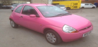 Pink Ford Ka, Pretty in Pink? You decide!, coulby chap