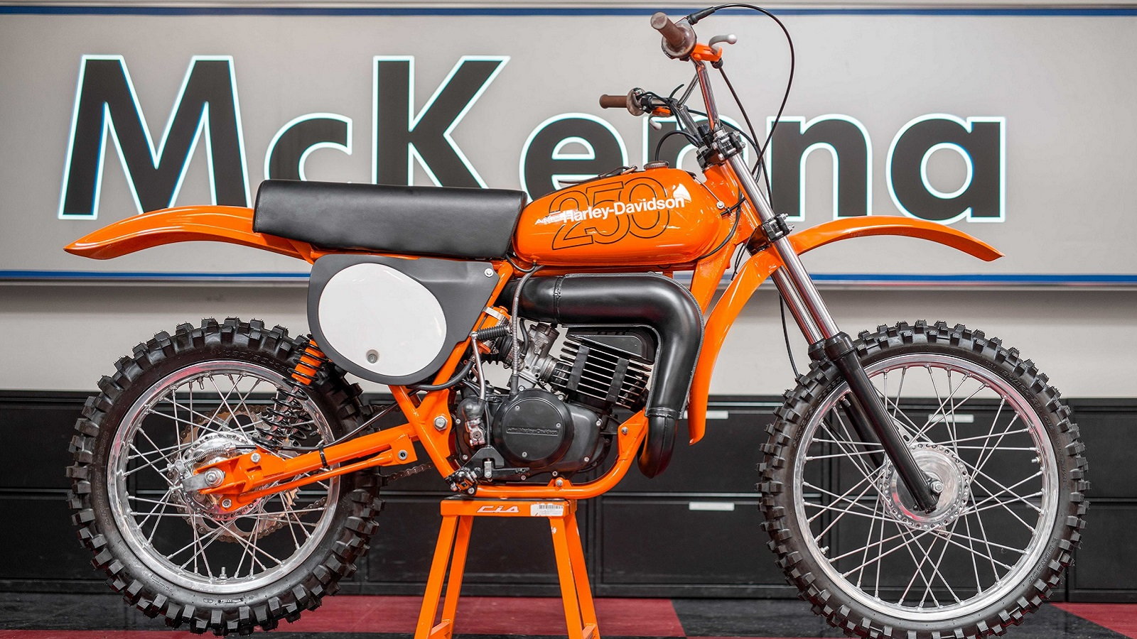 Rare Harley-Davidson MX250 Is a Motor-cross Wonder