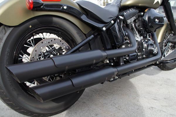 Harley Davidson Softail exhaust