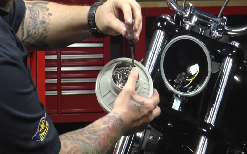 Harley Davidson Sportster How to Replace Headlight Bulbs Hdforums