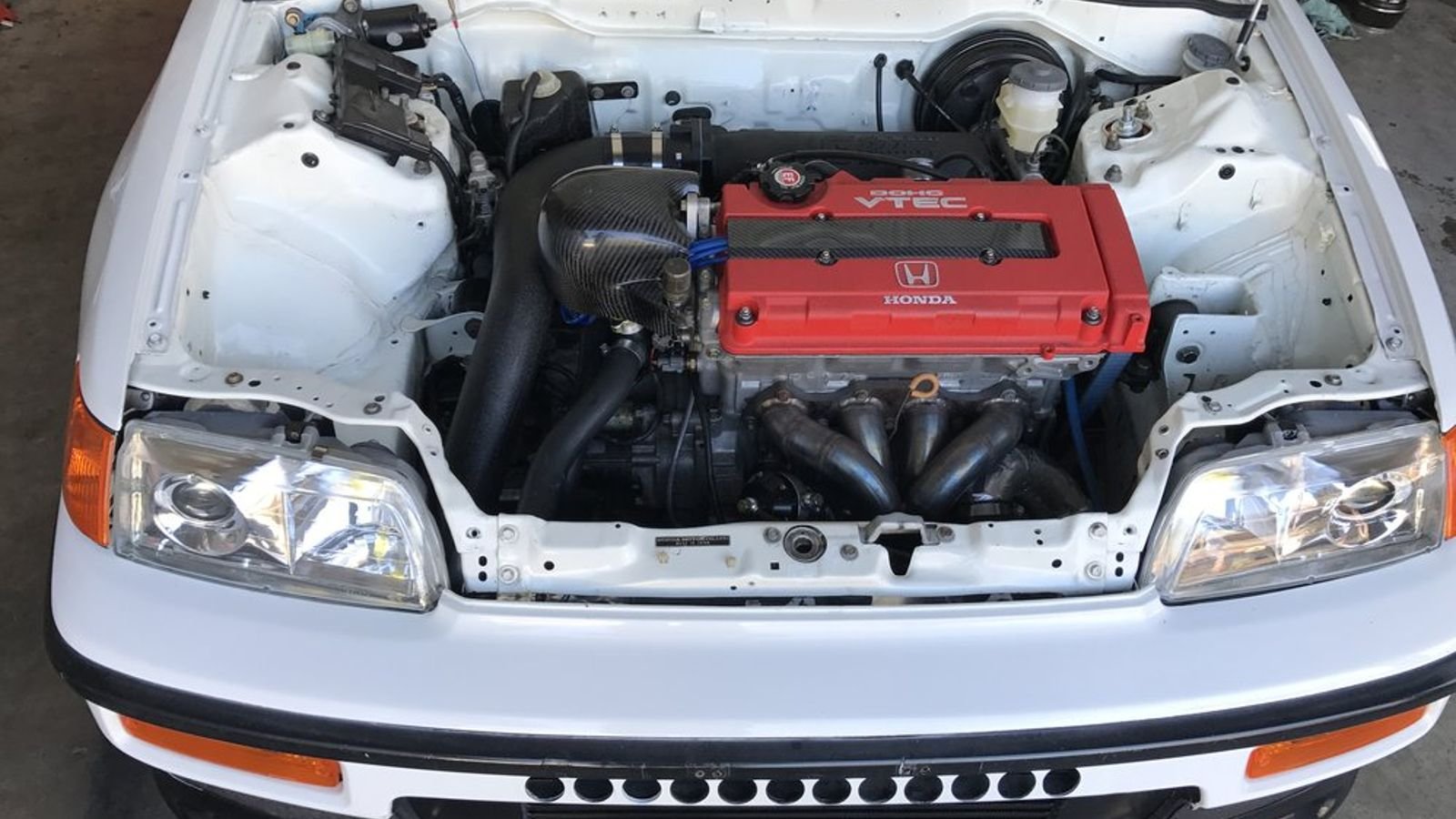 This CRX is AWD and Runs 11's Like Nobody's Business Hondatech