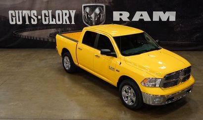 Ram 1500 Yellow Rose of Texas front 3/4 view