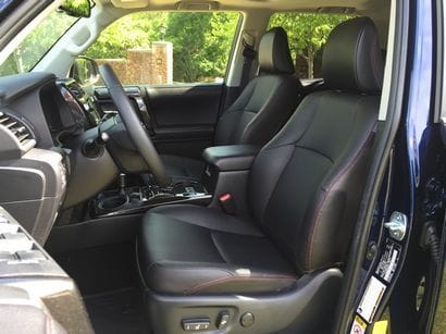 2016 Toyota 4Runner front seats