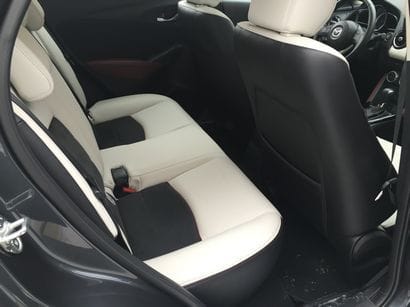 2016 Mazda CX-3 Grand Touring AWD rear seat detail