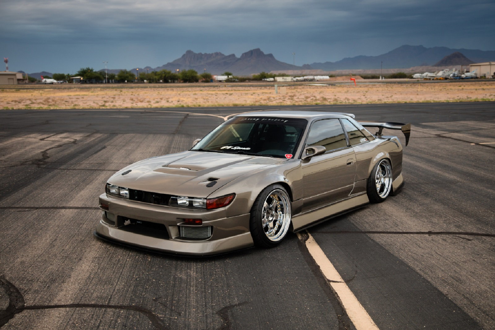 1989 Nissan 240SX with S13 Silvia front and LS7 GM V8  tuningblogeu