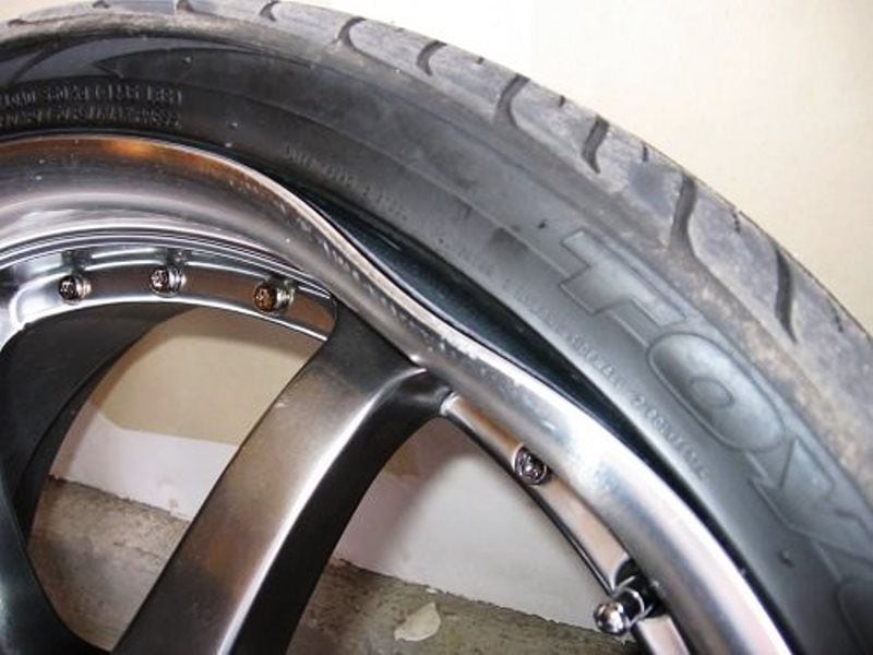 Most damaged rims are not this obvious